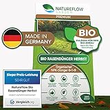 Premium Bio Herbstrasendünger TESTSIEGER aus Deutschland - 20kg Bio...