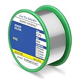 Lötzinn, Bleifreies Lot mit Kolophonium Kern (Sn99 Ag0,3 Cu0,7/0,6mm,50g)