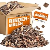 BBQUH Rindenmulch Mittel 10-40mm Körnung - 100 Liter Premium Rindenmulch aus...