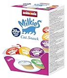 animonda Milkies Katzensnack mit Milch - Mix Variety (4 x 20 Cups á 15 g),...