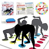 YISKY Twisting Spiele, Bodenspiel mit Spielmatte, Twisting Game für Kinder &...