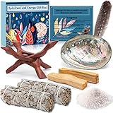 Frasheng Räucherset - Weißer Salbei Zum Räuchern X2, Palo Santo X2,...