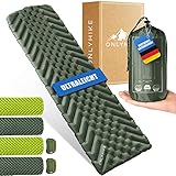 ONLYHIKE® Ultraleichte Isomatte Outdoor Camping Matratze I Kühlende Matte für...