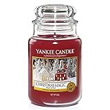 Yankee Candle Duftkerze im Glas (groß) | Christmas Magic | Brenndauer bis zu...