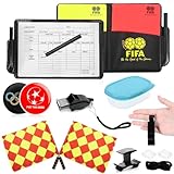 XLZJYIJ Fußball Schiedsrichter Set, FußBall Schiedsrichter Karten mit 2 Stück...