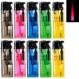 Turbo Sturmfeuerzeug Kapak Transparent Turboflamme Gas Feuerzeug Jet Flame...