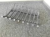 Kaminrost 45 cm breit, 30 cm tief, 12 cm Gesamthöhe, Stababstand 4 cm, aus...