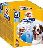 Pedigree DENTASTIX Daily Oral Care Karton Multipack Mega Pack 10-25kg 105 Stück...