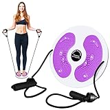 Herefun Twist Waist Disc Balance Board mit Kordelzug, Tailientwister Fitness,...