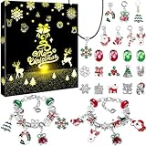 Schmuck Adventskalender 2024, Weihnachtskalender Füllung Armbänder Schmuck...