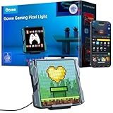 Govee Pixel Licht Gaming Quadrat, 32x32 RGB Pixel Art LED Panel mit AI-fähig,...