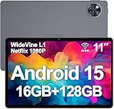 DOOGEE U11 Android 15 Tablet 11 Zoll 16GB RAM +128GB ROM (2TB TF) 8580mAh Gaming...