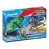 PLAYMOBIL | City Action | Polizei-Hubschrauber | Spielzeug für Kinder ab 4...