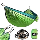 NATUREFUN Ultraleichte Reise Camping Hängematte | 300kg Tragkraft (275 x 140...