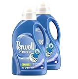 Perwoll Renew Sport Flüssigwaschmittel (2x24 Wäschen), Hygiene Waschmittel...