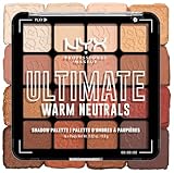 NYX Professional Makeup Lidschattenpalette mit 16 Farbtönen, Intensives und...