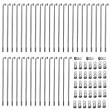 280 mm Fahrrad Speichen, 38 Stück Mountainbike Spoke mit Speichen Nippel,...