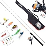 Balzer Shirasu Spoon Combo Rute Rolle Schnur Angelset