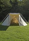 Battle-Merchant - Sachsenzelt Jorvik 2x4 m - Historisches Mittelalter Zelt aus...