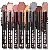 Eyeshadow Stick, 8 Farben Matte & Creamy Eyeshadow Stick Set, Hochpigmentierter...