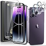 UniqueMe Schutzfolie für iPhone 14 Pro Panzer Schutz Glas [2 Stück...