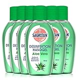 Sagrotan Hand-Desinfektionsgel mit Aloe Vera – Desinfektionsmittel für die...