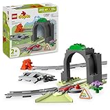 LEGO DUPLO Town Eisenbahntunnel und Schienen – Erweiterungsset, Geschenk für...