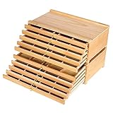 MEEDEN Künstlerbedarf Aufbewahrungsbox mit 10 Schubladen -Große...