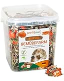 petifool Gemüsefarm 500g - Ergänzungsfutter für Nager - natürliches...