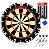 Blade 6 Dartscheibe mit Pfeilen Offizielles Steeldartscheibe Dartscheibe...
