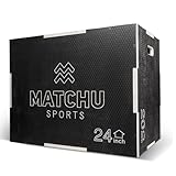 MATCHU - Plyo Box - Jump Box - Sprungbox - Crossfit Box - Einstellbar in 51, 61...