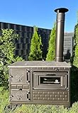 Outdoor-Küchenofen Terrassenofen 9 kW Kuzine Soba/Gartenküche Holzofen Ofen...