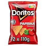 Doritos Paprika -Tortilla Nachos mit Paprika Geschmack - Herzhafter Snack zum...