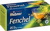 Meßmer Fenchel | 25 | Teebeutel | Vegan | Glutenfrei | Laktosefrei, 75g