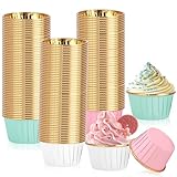 Cupcake Förmchen, 150 Stück Muffinförmchen, 44×35cm Cupcake Wrapper, Papier...
