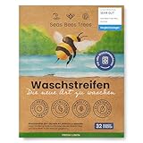 Seas Bees Trees Waschmittel Blätter, Reisewaschmittel, nachhaltige...