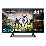 Smart Tech 24HA20V3CUK, 24-Zoll-HD-LED-Fernseher mit Android, YouTube, Netflix,...