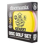 Discmania Active Soft Disc Golf 3er Set - inkl. Disc Golf Putter, Mid-Range und...