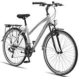 Licorne Bike Premium Trekking Bike in 28 Zoll - Fahrrad für Jungen, Mädchen,...