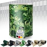 KARAT Sichtschutzstreifen PVC | Sichtschutzfolie Gartenzaun oder Balkon | inkl....