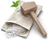 Sotuciar Lewis Bag and Manueller Eisbrecherhammer,Wiederverwendbarer Crushed Ice...
