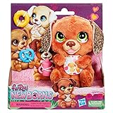 Hasbro furReal Newborns Hündchen, Animatronik Plüschspielzeug mit...