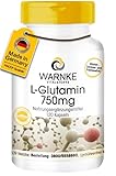 L-Glutamin Kapseln - 3000mg L-Glutamin pro Tagesdosis - vegan & hochdosiert -...