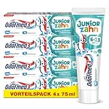 Odol-med3 Juniorzahn Zahnpasta, Zahnpasta Kinder ab 6 Jahren, Zahncreme zum...