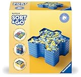 Ravensburger Puzzle Sort & Go - 6 stapelbare Puzzle-Sortierschalen zum einfachen...