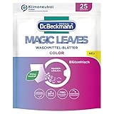 Dr. Beckmann MAGIC LEAVES Waschmittel-Blätter COLOR | vordosierte &...