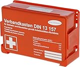 ACTIOMEDIC Mini-Verbandkasten für Unternehmen, inkl. Wandhalterung für...