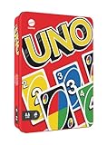 Mattel Games UNO-Kartenspiel, mit 112 Karten in hochwertiger Metallbox,...