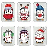 Handwärmer Kinder Set：6 Faszinierende Taschenwärmer mit süßen Winter...