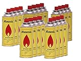 RSonic 20x Gaskartuschen MSF-1A 227g (400ml) für Campingkocher Gaskocher Grill...